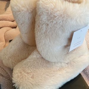 Lauren Conrad fur boots